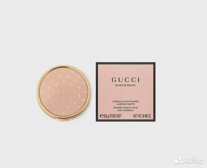 Пудровые румяна Gucci (оттенок 04)