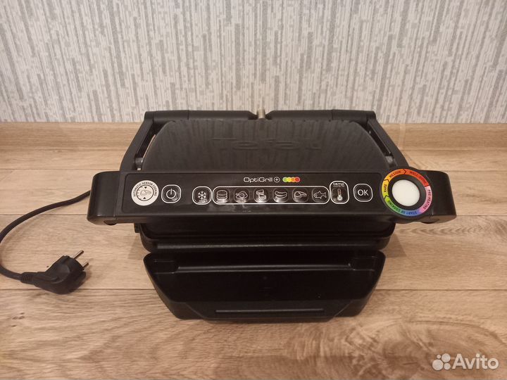 Продамэлектрогриль tefal optigrill+ gc712834 black