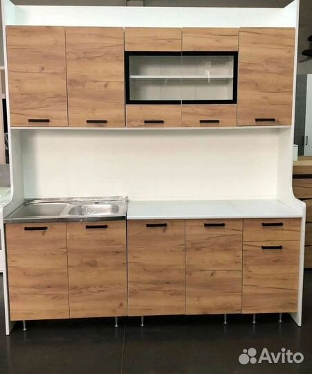 Кухня Рио-2 1,7м синяя