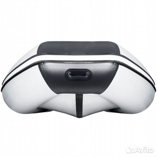 Лодка Ривьера Компакт 3600 ск комби светло-сер/чер