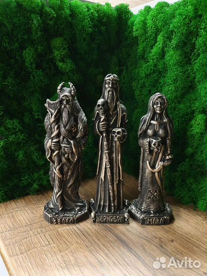Статуэтки Оберег Велеса, Чернобога и Мары