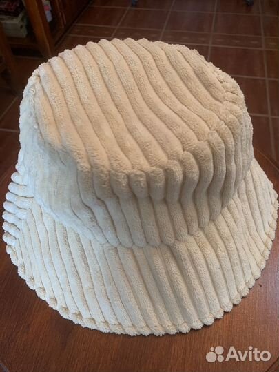 Шляпа zara вельвет