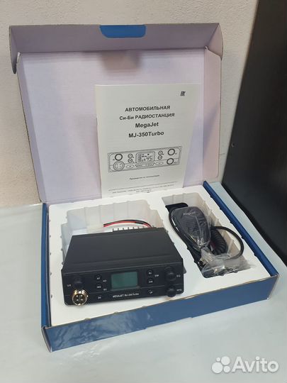 Автомобильная рация Megajet MJ-350 Turbo новая