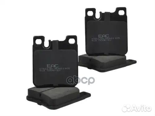 418 000B-SX колодки дисковые задн. с антискрип