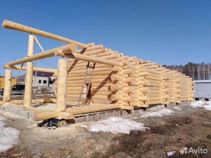 Срубы домов,бань,беседок