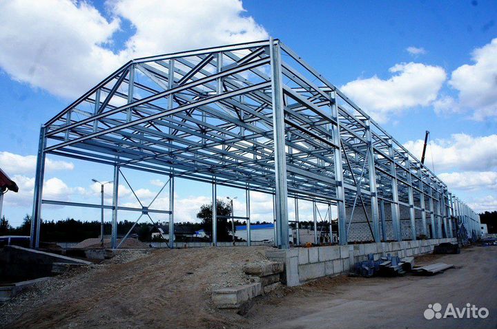 Быстровозводимые ангары / ангар под ключ