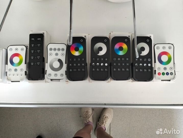 Пульт для светодиодной ленты, панели, выключатели