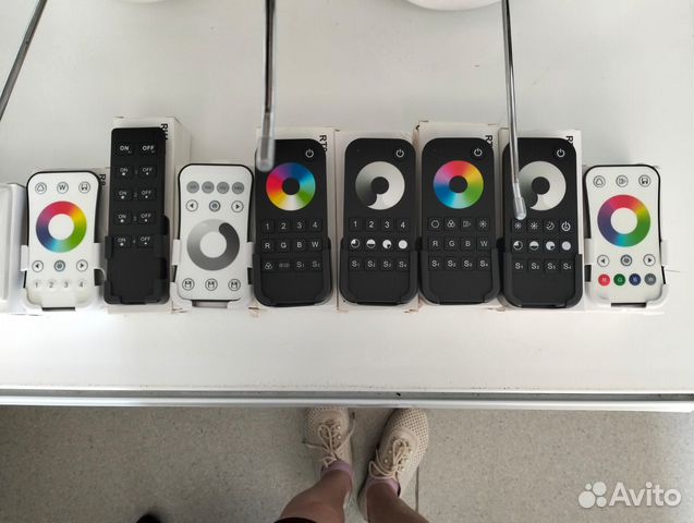 Пульт для светодиодной ленты, панели, выключатели