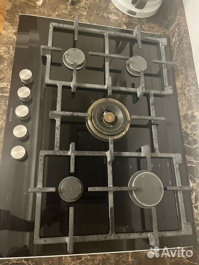 Газовая варочная панель 5 конфорок Siemens