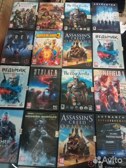 Игровые диски на пк
