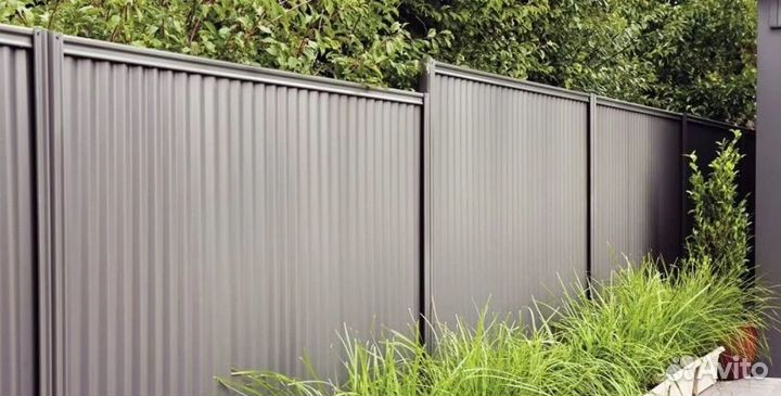 Забор из профнастила,калитки качественно