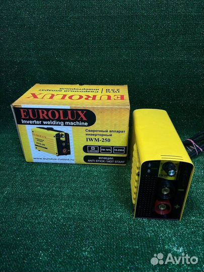 Инверторный сварочный аппарат Eurolux IWM250
