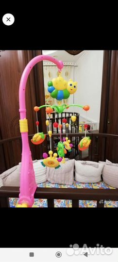 Подвеска музыкальная для малыша, звук регулируется