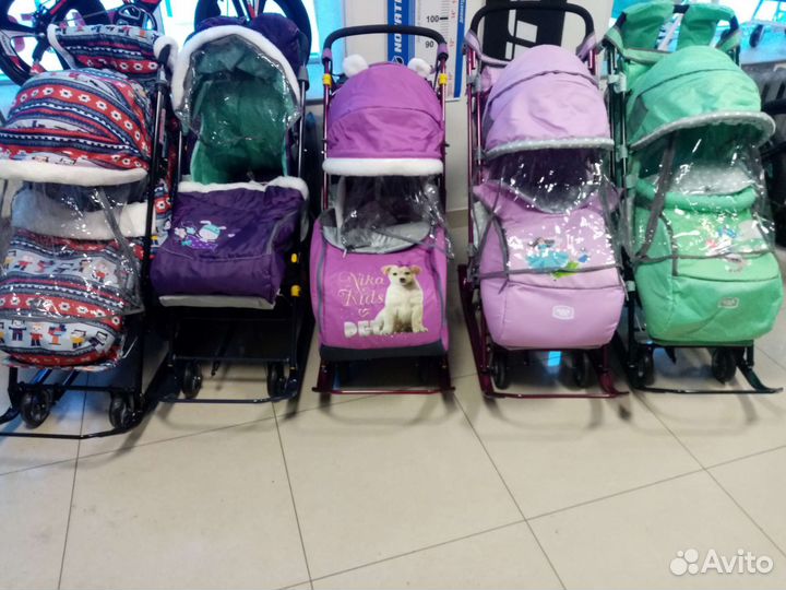 Санки Коляска ника