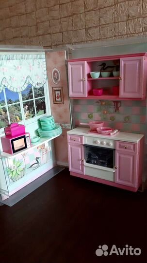Винтажная Кукольная мебель для барби