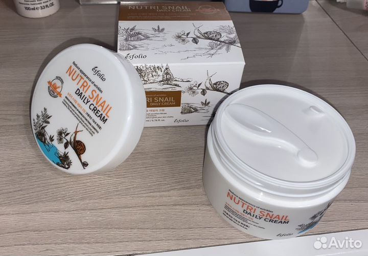 Корейский крем для лица esfolio новый