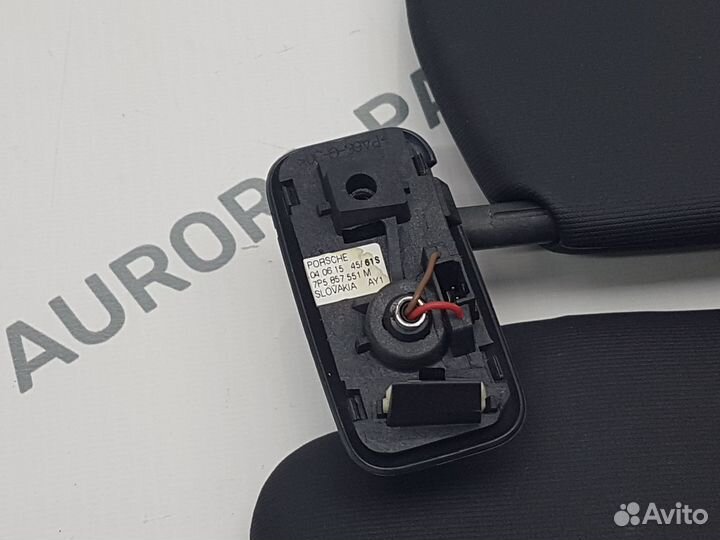 Козырек солнцезащитный Porsche cayenne 2 958