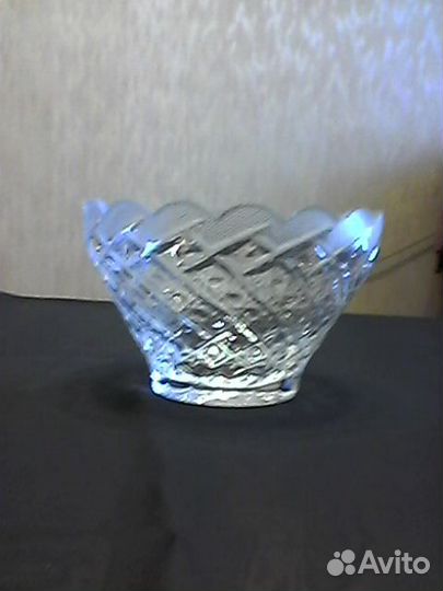 Вазочка, хрусталь