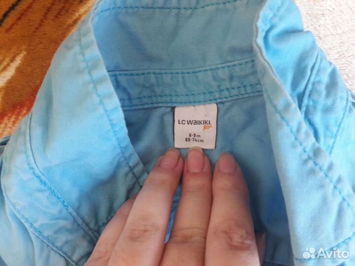 Детские рубашки 3 шт