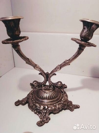 Старинный подсвечник
