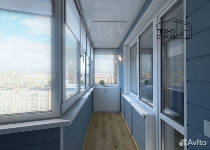 Остекление лоджий