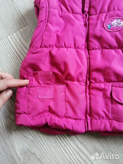 Детская жилетка (жилет) на девочку