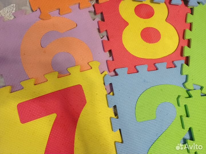 Детский коврик пазл