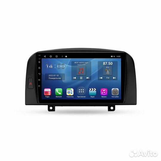Магнитола для Hyundai Sonata NF Wi-Fi+4G