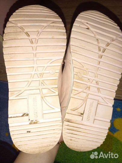 Полуботинки кожаные