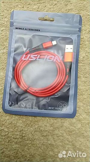 Кабель зарядный Micro USB ток 3А QC 3.0 (новый)