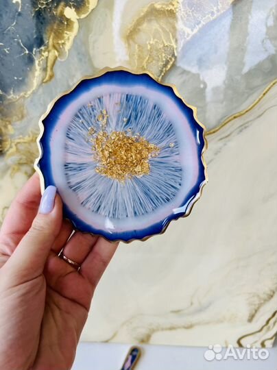 Подарочный набор для кухни, декора, сфрная тарелка