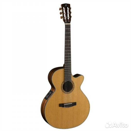 Классическая гитара Cort CEC7-NAT-wbag (чехол в ко