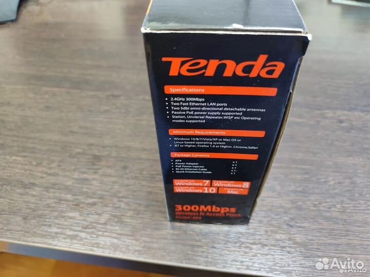 Wi-Fi роутер Tenda AP4