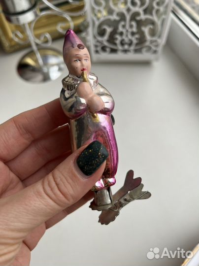 Елочные игрушки на прищепке