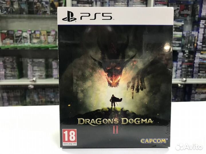 PS5 Dragon's Dogma 2 Steel Book Edition