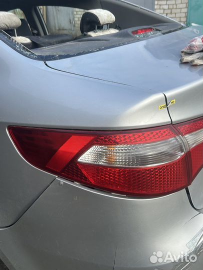Фонарь задний левый на kia rio 3
