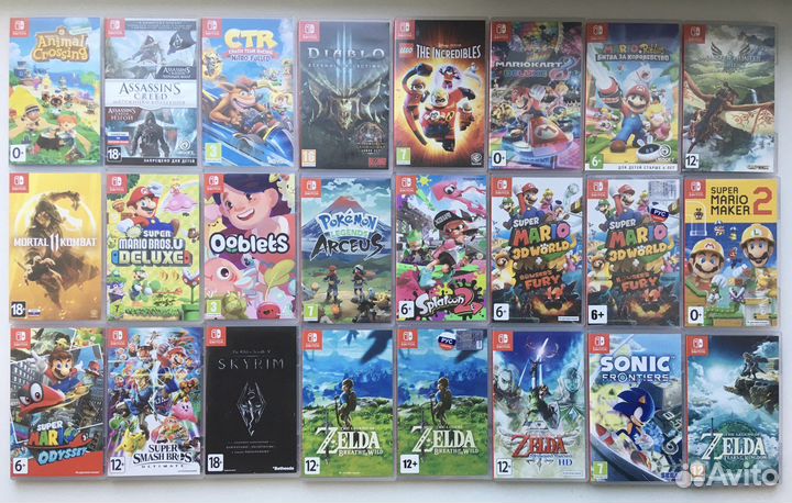 Игры для Nintendo Switch / 3DS / DS / Wii / Wii U