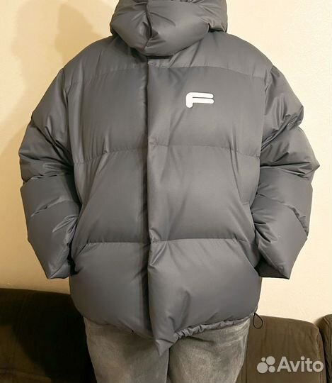 Пуховик Fable basic Graphite