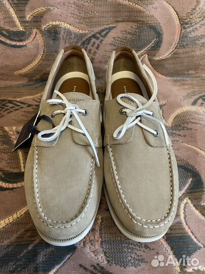 Замшевые мокасины Tommy Hilfiger 46 EU