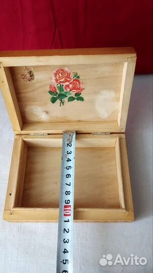 Шкатулка деревянная СССР