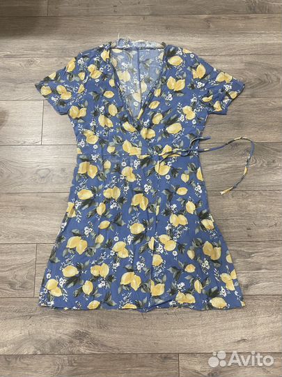 Платье халат 44