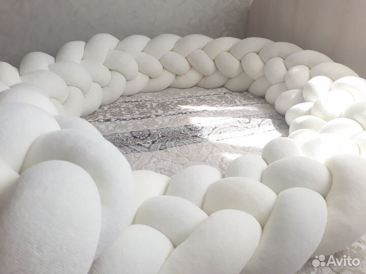 Бортик-косичка