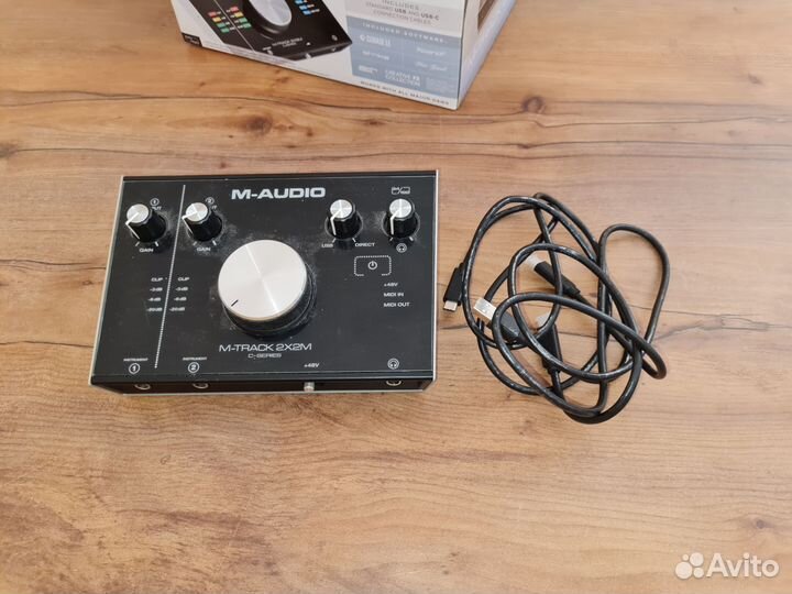 Внешняя звуковая карта m audio