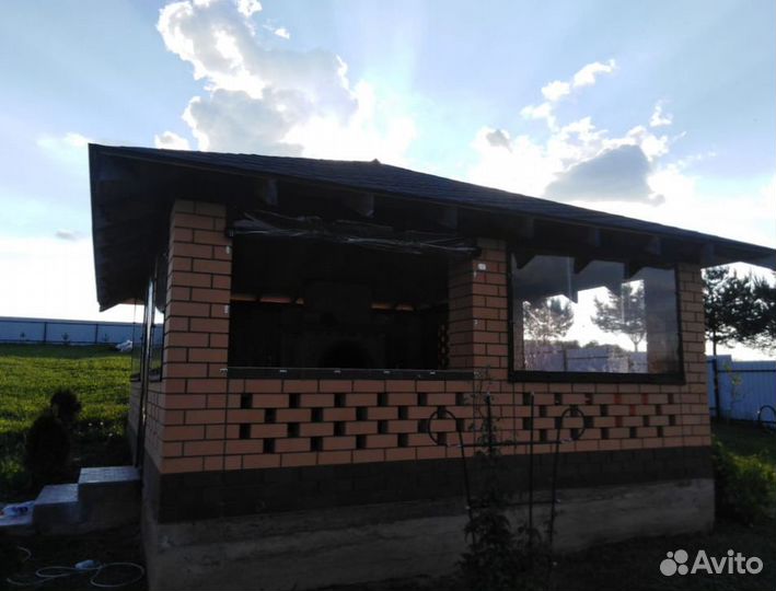 Мягкие окна для беседок кафе и ресторанов