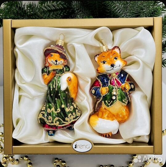 Набор елочных игрушек ирена irena