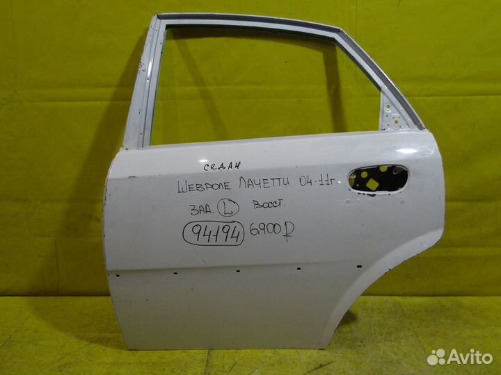 Дверь задняя левая Chevrolet Lacetti 04г 94194