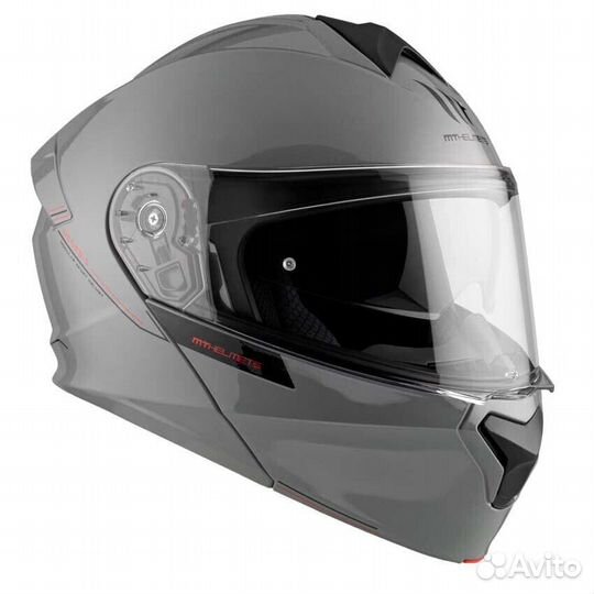 MT Helmets Genesis SV Solid modular helmet Серый