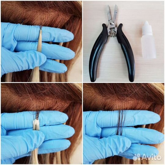 Лосьон (жидкость) для снятия наращенных волос