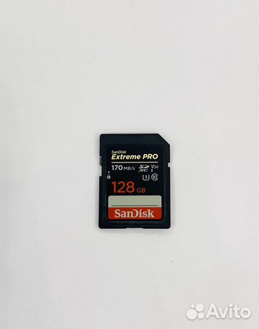 Карта памяти sdhc sandisk extreme pro 128gb
