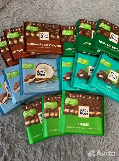 Шоколад ritter sport